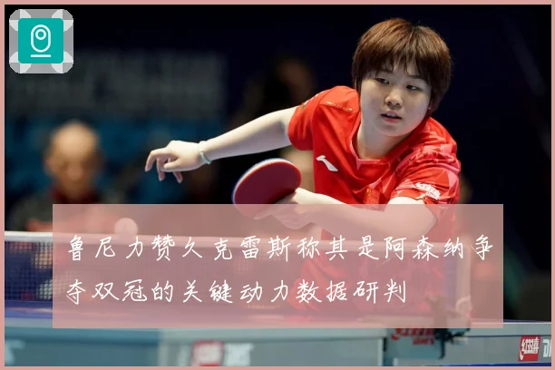 鲁尼力赞久克雷斯称其是阿森纳争夺双冠的关键动力数据研判